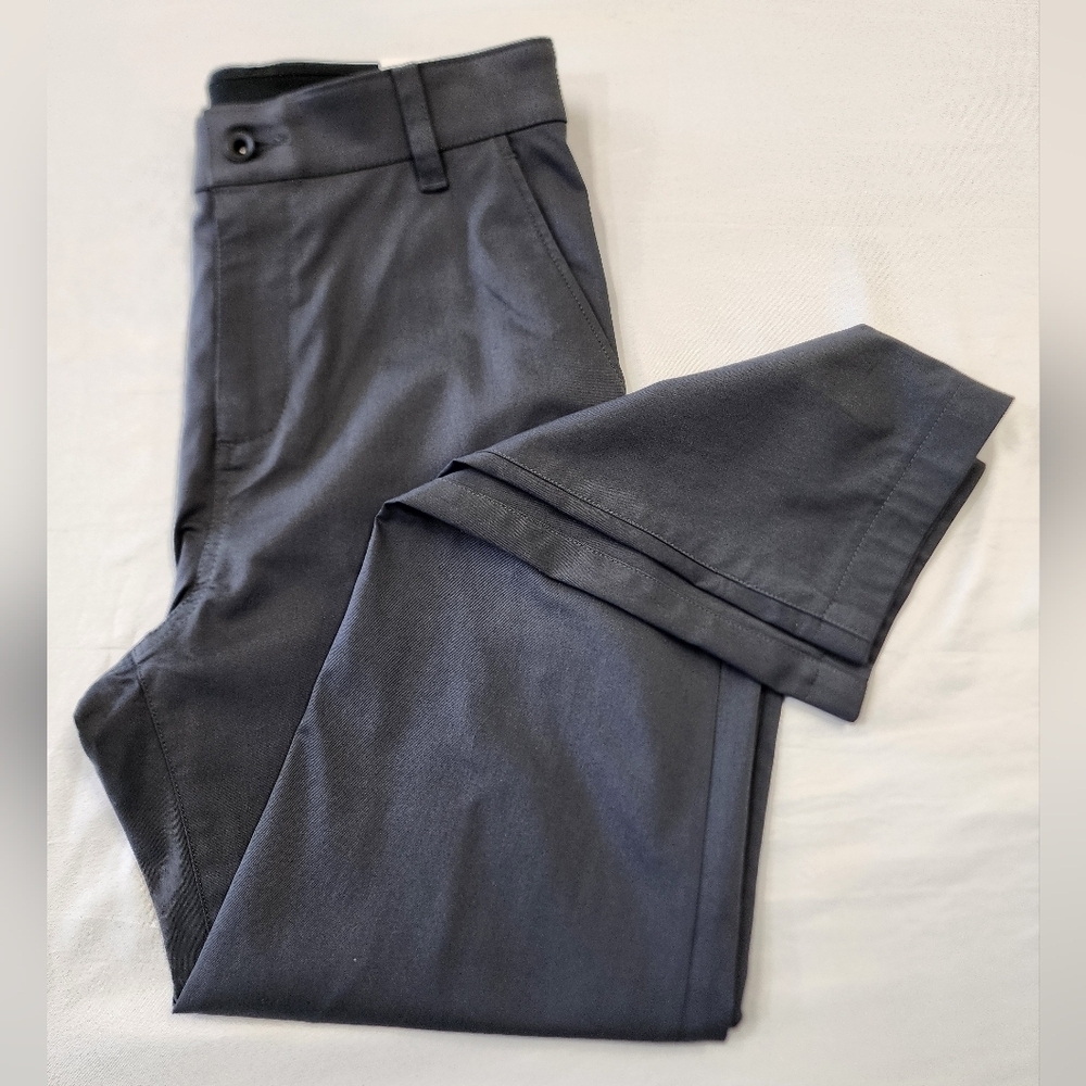NWT Nike Men's Slate Gray Dri-FIT Athletic Golf Pants Cotton Straight, 30x 33